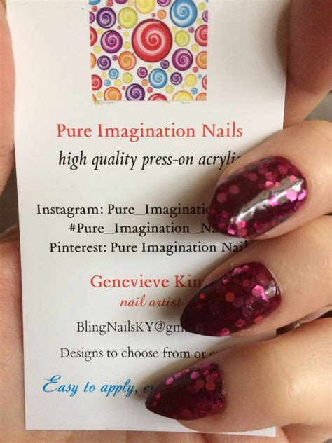 Business Cards 💌 Nail Artist Business Cards How To Apply Pure