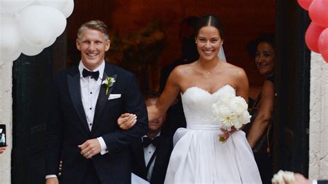 Alles, was an die öffentlichkeit dringt, lässt erahnen: Die Hochzeit von Ana Ivanovic und Bastian Schweinsteiger