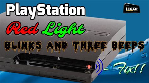 Ps3 Slim Red Light Blinks And Three Beeps Youtube