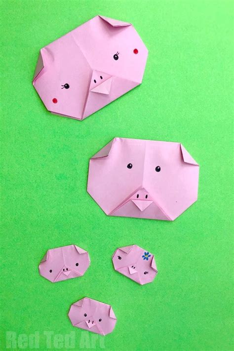 Origami Pig