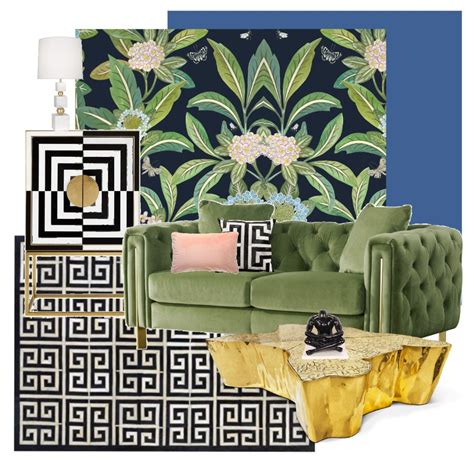 Maximalism Interior Design Mood Board By The Cottage Collector Style