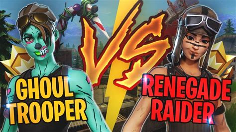 Help me reach 50k subscribers. Ghoul Trooper vs Renegade Raider OG SKINS BUILD FIGHT COMPILATION - Fortnite Battle Royale ...