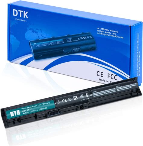 Dtk 805294 001 Ri04 Replacement Laptop Battery For Hp Envy 15 Probook
