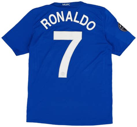 2008 09 Manchester United Third Shirt Ronaldo 7 Good 510 Xlboys