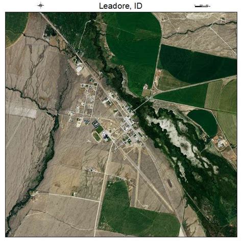 Aerial Photography Map Of Leadore Id Idaho