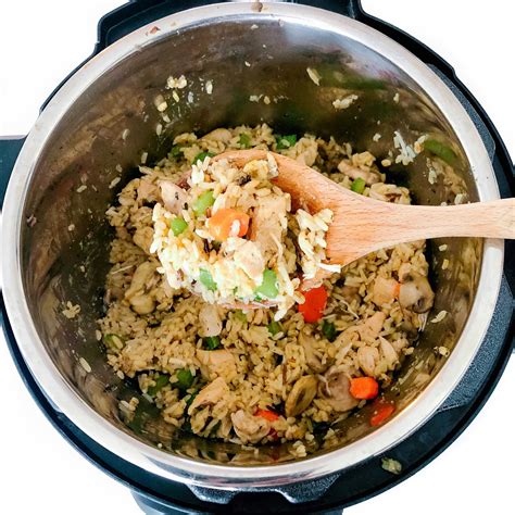 Instant Pot Chicken Rice And Vegetable Pilaf