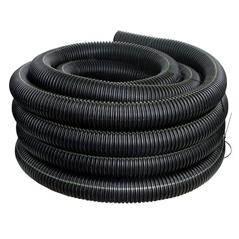 Advanced Drainage Systems 4 In X 50 Ft Corrugated Pipes Drain Pipe