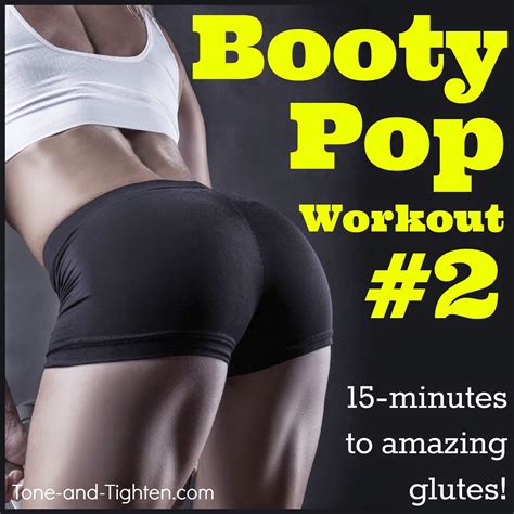 Booty Pop Workout 2 Amazing At Home Butt Workout