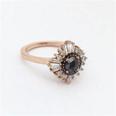 33 Unique Engagement Rings Brides Are Pinning Like Crazy Brit Co Engagement Ring White Gold
