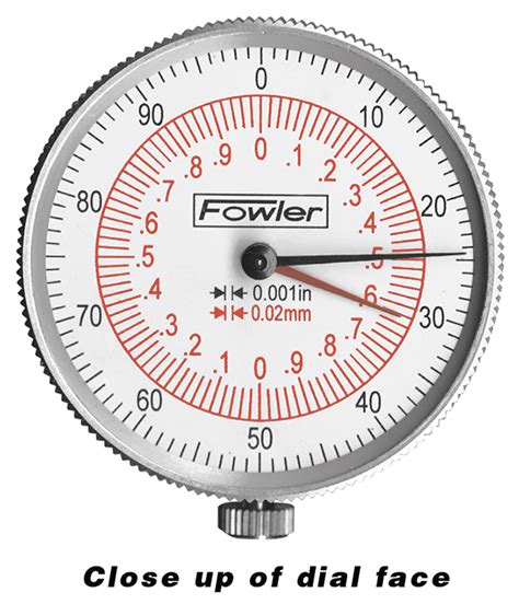 Fowler 8200mm Inchmetric Dial Depth Gage 52 130 008 0 Nicol Scales
