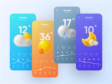 Weather App By Benson On Dribbble