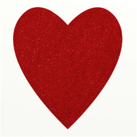 Free Stock Photo 9426 Red Glitter Heart Freeimageslive