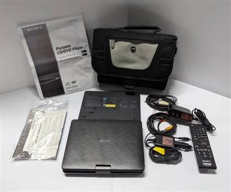 Sony Dvp Fx94 Portable 9 Swivel Screen Dvdcd Player Car And Home Power