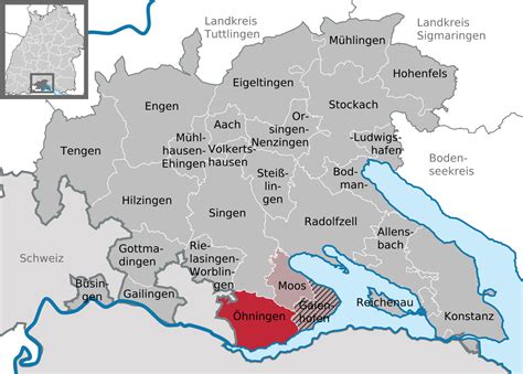 Öhningen is a town on the western edge of Lake Constance where it forms