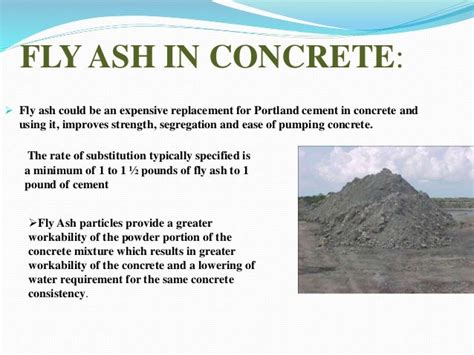 Fly Ash Concrete Ppt
