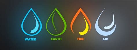 4 Elements Water Earth Fire Air Facebook Covers Myfbcovers