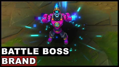 Battle Boss Brand Skin Spotlight League Of Legends Youtube