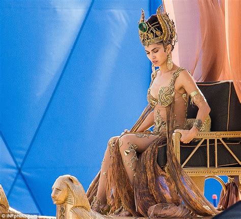 Elodie Yung Slips Into Sexy Gold Bodysuit In New Film Gods Of Egypt