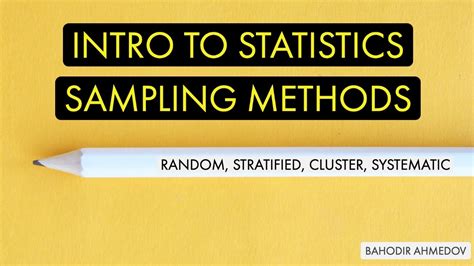For example, let's say you have four strata with population. Sampling Methods: random, stratified, cluster & systematic ...