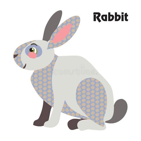 Vector Cartoon Rabbit Stock Vector Illustration Of Animal 143899912