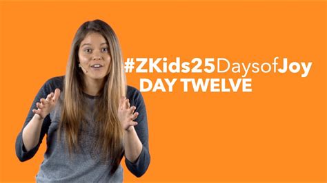 Zkids 25 Days Of Joy Day Twelve Youtube