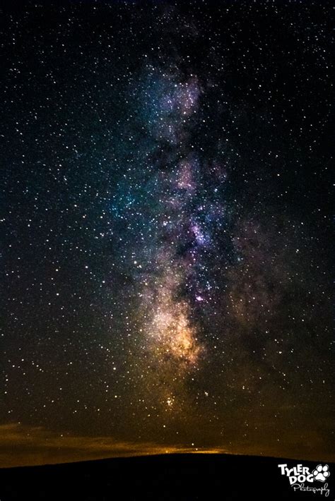 Tylerdog Greeting Cards Milky Way Galactic Core Print