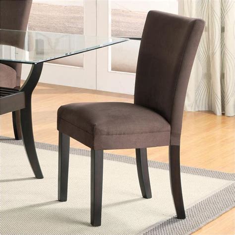 Coaster side chair in medium brown finish (set of 2) 100622. 101496 Coaster Furniture Bloomfield Dining Room Chair ...