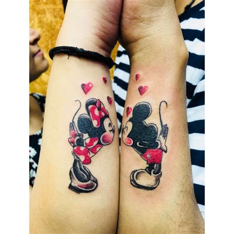21 adorable couple tattoos inspired by disney. Disney Couple Tattoos That Prove Fairy Tales Are Real