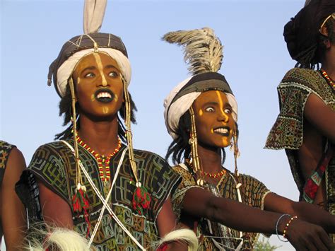 Niger The Guérewol Of The Fula Wodaabe Or Bororo People Timia Djado