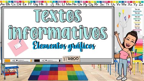 Elementos GrÁficos De Los Textos Informativos Lengua Materna Español
