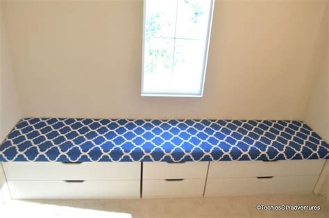 Window Seat With Storage - Another Ikea Hack Using Stolmen Drawer