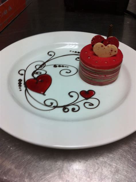 valentine s day plated dessert healthy recipes easy snacks gourmet recipes sweet recipes