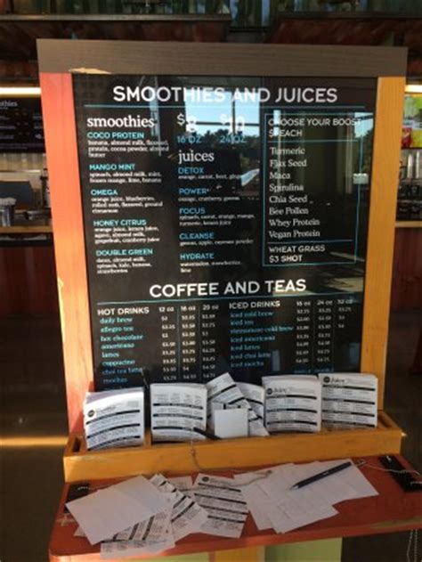 Welcome to your vancouver, bc whole foods market, the leading retailer of natural and organic foods. Smoothie Menu - Picture of Whole Foods Market, Lynnfield ...