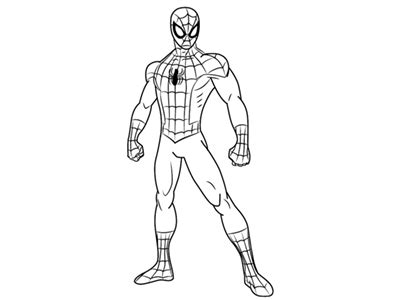 Introducir Imagen Dibujos De Spiderman Sin Color Abzlocal Mx