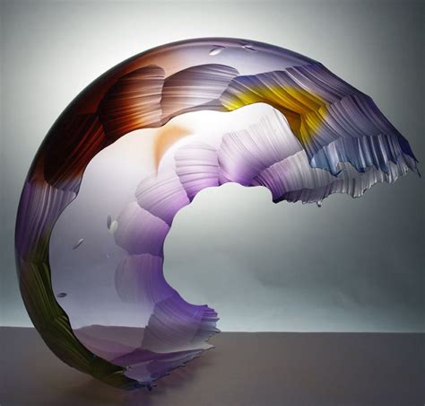 Twighlight Storm By Graham Muir Glass Sculpture Glass Artists Glass Art
