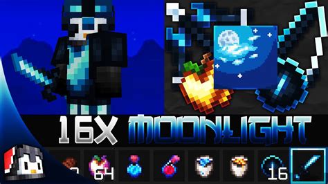 Moonlight 16x Mcpe Pvp Texture Pack By Sil3nt And Mqrvel