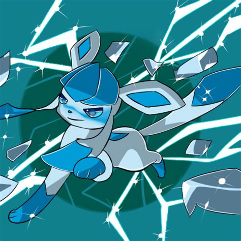 Glaceon Used Ice Shard By Mightygengar On Deviantart