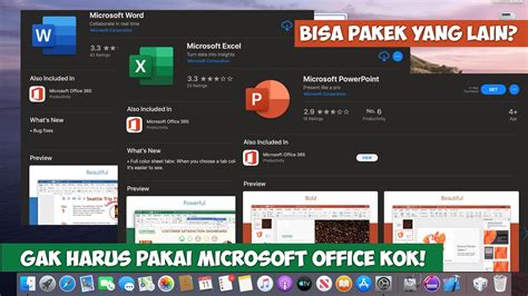 Langsung saja ke cara install microsoft office, berikut. Cara Install Microsoft Office Alternatif di Macbook - YouTube