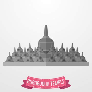 Detail Logo Candi Borobudur Koleksi Nomer