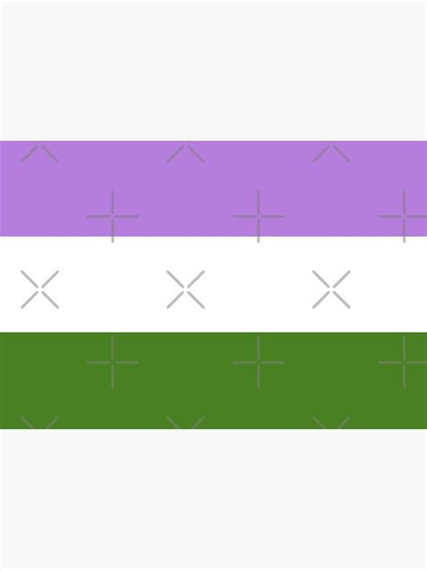 Queer Genderqueer Pride Flag Sticker For Sale By Gayesthetic