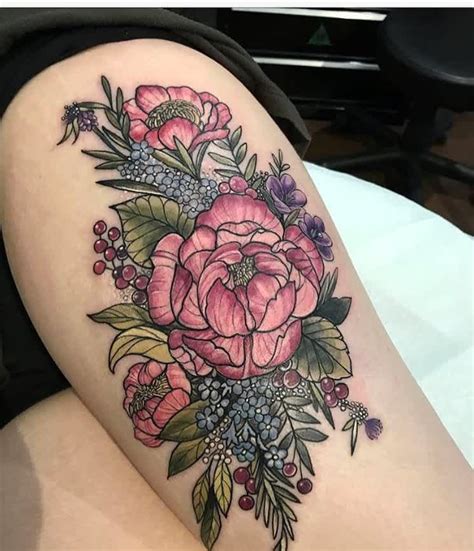 40 Vintage Flower Tattoos That Are Perfect For Old Souls Vintage