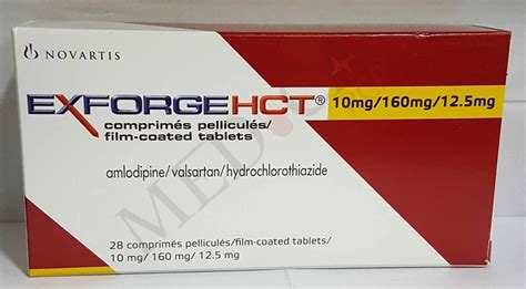 Medica Rcp Exforge Hct 10 160 12 5mg Indications Side Effects Composition Route All