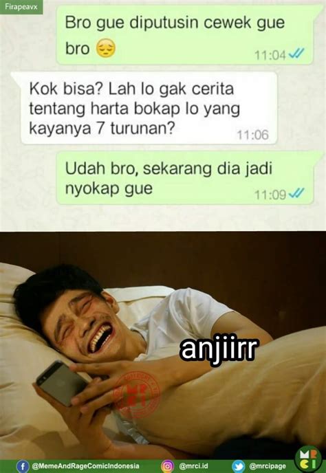 Ada notifikasi pop up dan ada juga notifikasi berupa suara nada dering yang bisa di setting di smarphonenya. 10 meme obrolan lucu di WhatsApp ini bakal bikin kamu ...