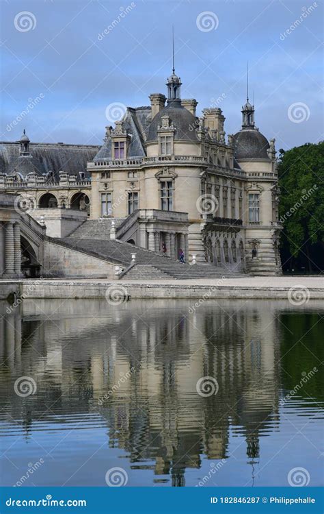 Chantilly France August 14 2016 Castle Of Chantilly Editorial