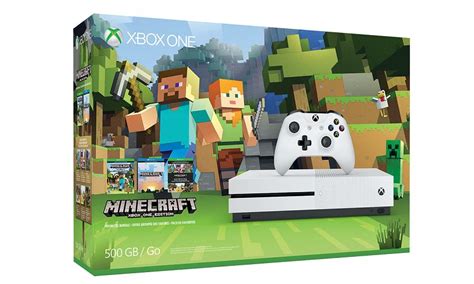 Minecraft Xbox One S Bundle Out Now Includes 230 Plus Skins Gamespot