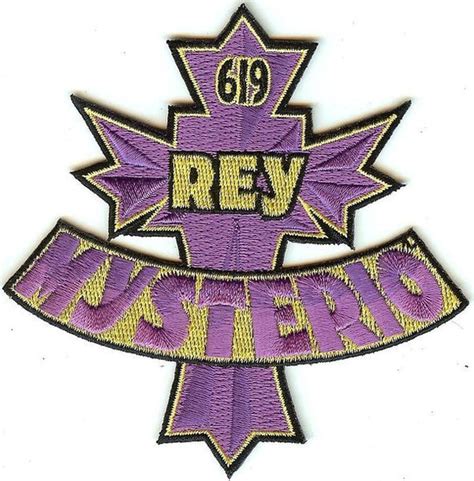 Rey Mysterio Iron On Patch 619 Logo Wwe Wrestling Rock Band Patches