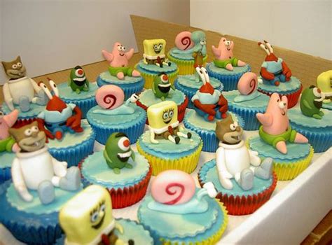 Maybe you would like to learn more about one of these? Spongebob Characters Cupcakes | Essen
