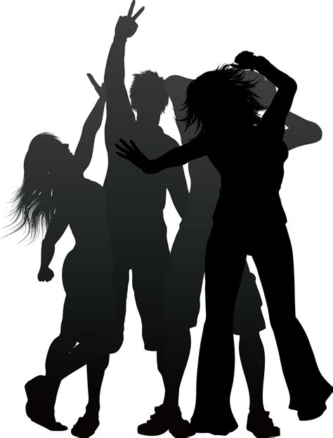 Nightclub Png For Free Download On Party Silhouette Background Png