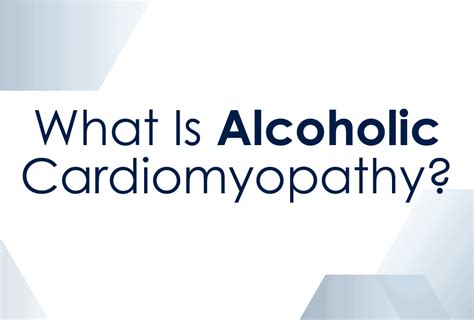 What Is Alcoholic Cardiomyopathy Guardian Recovery Network
