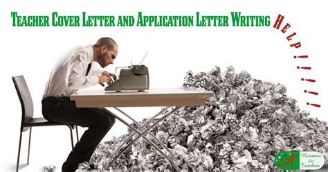 Your cover letter is an especially important part of the application since it. Teacher Cover Letter and Application Letter Writing Help